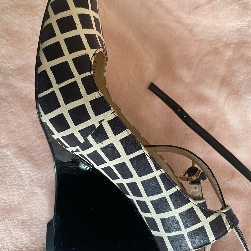 Coach Ollie leg checkered soft nappa. Womens size 8. - Picture 4 of 9